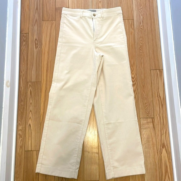 Everlane High Waisted Wide Leg Corduroy Pants - Picture 3 of 6